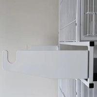 Vente en gros d'usine, cage à oiseaux de grande taille à trois étages, conception de papier en rouleau propre personnalisé, cages d'élevage, cages de vol, oiseaux