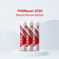 YHSRseal-2720 Cartouche de 300 ml Scellant silicone neutre monocomposant pour portes, fenêtres, panneaux muraux