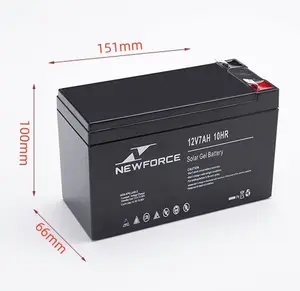 Niêm phong chì axit Pin 12V7AH pin năng lượng mặt trời công cụ điện pin CN; gua Chất lượng cao có thể sạc lại 12 Volt miễn phí CE 12 V 7Ah 12 V