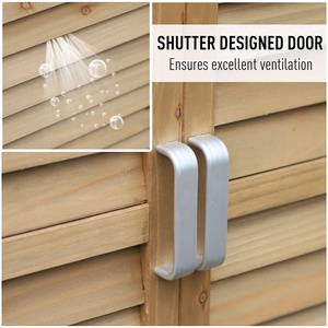 Hangars de <span class=keywords><strong>stockage</strong></span> extérieurs en gros d'usine Armoire de <span class=keywords><strong>stockage</strong></span> de jardin en <span class=keywords><strong>bois</strong></span> - Product Image 5