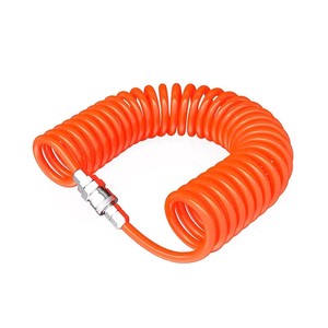 CHYF kompresör hava araçları yüksek basınç PU boru gaz bahar pnömatik Spiral boru PU-8 * 5-6M 9M 12M 15M - Product Image 3