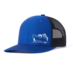 Casquette de baseball à 6 panneaux avec logo personnalisé en gros, casquette de baseball de haute qualité, casquette de camionneur tendance pour hommes - Product Image 3