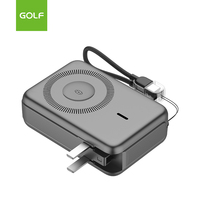 Batería Externa Portátil Universal OEM Mini Slim Tipo-C LCD Digital de Carga Rápida PD 40W 10000mAh con Cable y Conector Magnético