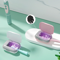 Nouvelle Arrivée Stérilisateur de Brosses à Dents Mini Portable de Voyage avec Fonction Chauffage et Ventilateur
