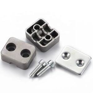 Abrazadera de tubo de aleación de aluminio hidráulica de Servicio Ligero de 28mm a 30mm para tubería de aceite con placa inferior larga y mancha hexagonal interna - Product Image 6