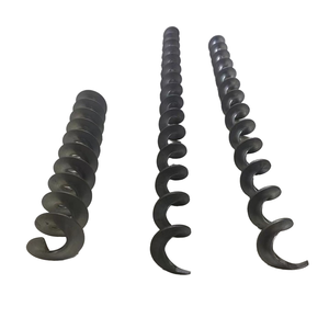 Roestvrijstalen Enkele Vijzel Transportbladen 304 Asloze Vijzel Schroefbladen Voor Oogstmachines Landbouwmachines Onderdelen - Product Image 1