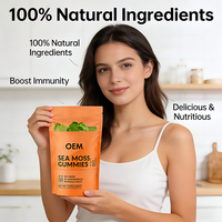 Complément Alimentaire Gommes d'Algues OEM Marque Privée 60 Unités – Gommes Personnalisables pour la Thyroïde, la Peau et le Soutien de la Santé