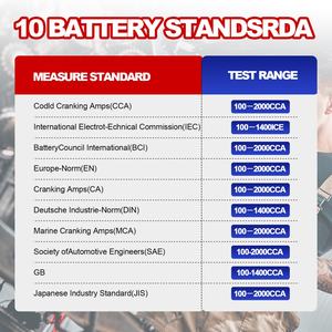 LAUNCH X431 BST360 BT Analizador de Baterías de Coche Fácil de Usar Compatible con LAUNCH X-431 - Product Image 5