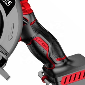 เครื่องตัดไม้ไฟฟ้าแบบพกพา ใบมีด 145 มม. มอเตอร์ไร้แปรงถ่าน 20V ใช้งานมือเดียว แบตเตอรี่ลิเธียม เลื่อย<span class=keywords><strong>วงเดือน</strong></span><span class=keywords><strong>ไร้</strong></span><span class=keywords><strong>สาย</strong></span> - Product Image 3
