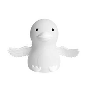 Custom Creative <b>Angel</b> Duck Night <b>Light</b> Soft Silicone Pat <b>Light</b> Battery Operated Gift for Kids Mini Size for Living Room - Product Image 4
