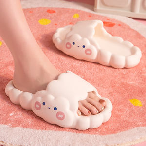 Nouvelles sandales d'été 2024 pour femmes, design nuage, plateforme épaisse, plage, mode féminine, confortables, intérieur/extérieur, antidérapantes - Product Image 3