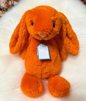 Orange Bonnie Rabbit 31 cm, poupée en peluche super douce en coton PP - Cadeau édition limitée 25e anniversaire