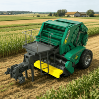 Presse à balles à alimentation forcée ZIZHU 9YG-2.23, largeur de ramassage 2230 mm, diamètre de la chambre de compression 1230 mm, puissance du tracteur 132 kW