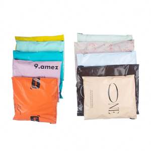 Sac d'expédition en plastique biodégradable de haute qualité, personnalisé, durable, auto-adhésif, refermable, pour l'emballage - Product Image 2