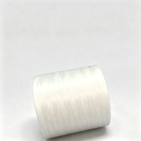 Acid Alkali Free Super Absorbent Polymer Coated Polyester Water Blocking High Tensile Strength Swellable Cable Filler Yarn for
