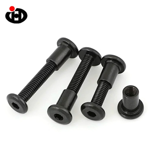 <span class=keywords><strong>Vis</strong></span> de raccordement Chicago à tête hexagonale de qualité supérieure, <span class=keywords><strong>vis</strong></span> de liaison, <span class=keywords><strong>vis</strong></span> à tête plate mâle et femelle noires rondes, rivets - Product Image 2