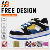 Sneakers Hebo unisexes de haute qualité, chaussures de marche, chaussures de sport, sneakers décontractées en gros, sneakers personnalisées avec logo pour hommes