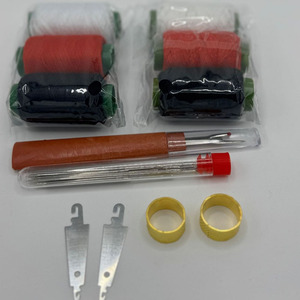 Kit de Costura de 37 Piezas con <span class=keywords><strong>Hilo</strong></span>, Descosedor, Enhebrador de Agujas, <span class=keywords><strong>Dedal</strong></span>, Agujas de Acero, Herramientas de Trabajo - Product Image 3