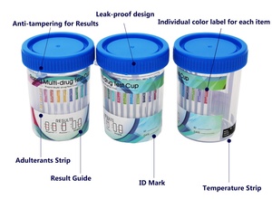 Kit per Test Antidroga Urinario a 12/14/16/18/20 Pannelli con Strisce Anti-Adulterazione - Kit per Screening Rapido Multi-Droga per Uso di Laboratorio - Product Image 6