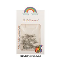 Décorations d'ongles en forme de croix scintillantes - Ensemble de 8 breloques métalliques assorties pour ongles, bijoux en diamant 3D pour ongles pour salon et manucure à domicile