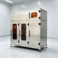 Équipement de remplissage intégré pour grandes fûts avec purification de l'eau et fonction d'emballage pour seaux jetables de 5 gallons