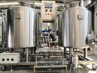 Kit de brassage nano 3HL Système d'équipement de micro brasserie compact de qualité commerciale 300L