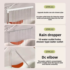 Hospital Home Shampoo Basin for Elderly Shampoo Bowl with Pillow Portable Inflatable Hair Washing Basin for Bedridden - Product Image 6