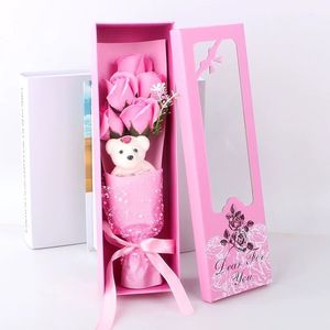 Ricco gioiello di san valentino creativo fatto a mano moderno alla moda sapone fiori Bouquet regalo scatola per fidanzata/moglie maschio - Product Image 1