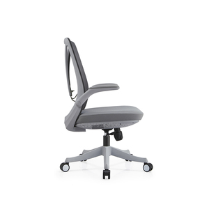 QS-OMC01 Drehbarer Bürostuhl mit Klappbaren Armlehnen und Rollen - Product Image 4