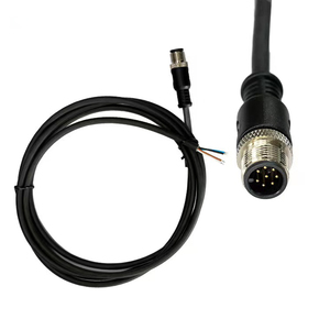 สายเคเบิล USB ต่อ M8 3 พิน 4 พิน 5 พิน 6 พิน สายเคเบิลเซ็นเซอร์ป้องกันสัญญาณรบกวน M12 สายเคเบิลเชื่อมต่อหลายจุด M12 - Product Image 4