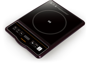Table de cuisson à induction portable pour la maison, 2100W, brûleur unique, minuterie 8 heures, verrouillage enfant et fonction Min, noir - Product Image 2
