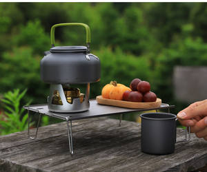 Taza Plegable Ligera de Aluminio para Camping, Senderismo y Viajes, Resistente al Calor, Portátil, Contenedor de Agua - Product Image 4