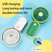 Mini ventilateur de poche portable d'été, mini ventilateur à main rechargeable par USB, ventilateur électrique portable au design silencieux