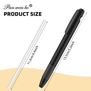 Panwenbo – Lot de recharges 0,4 mm pour gommes artistiques rétractables, stylo <span class=keywords><strong>gomme</strong></span> automatique pour le <span class=keywords><strong>dessin</strong></span> et la peinture - Product Image 5