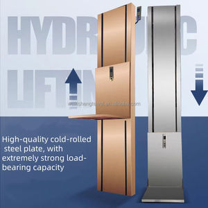 Escalera elevadora telescópica eléctrica Material de acero hidráulico Carga de 1000kg Elevador de plataforma monorriel doméstico para elevador de carga - Product Image 5