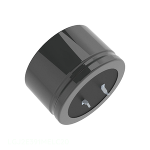 Condensateur à montage traversant 390 uF LGJ2E391MELC20, en aluminium, 390UF 20% 250V SNAP TH, Distributeur agréé - Product Image 1