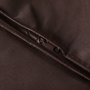 Sac de rangement pour vêtements en tissu non tissé blanc de haute qualité, tendance, grande capacité, housse de costume, manteaux, portable, fermeture éclair, pliable - Product Image 1