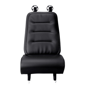 Coussin de siège de voiture universel avec repose-jambes intégré en cuir Nappa et mousse à mémoire de forme, extension de siège pour toutes les saisons - Product Image 5