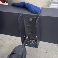 Vis autotaraudeuse à queue de perceuse hexagonale interne à tête cylindrique SS410 d'usine vis à queue d'aronde autoperceuse, vis spéciale pour garde-corps