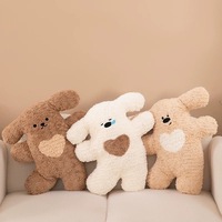 Coussin en forme de chien, coussin doux et moelleux, cadeau d'anniversaire romantique pour les couples, jouet en peluche, poupée apaisante mignonne