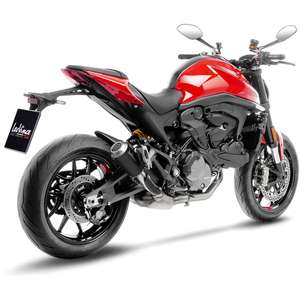 LV-10 sistema di scarico per motocicli in edizione nera progettato per DUCATI MONSTER 937 2021-2024 modello 18973 - Product Image 2