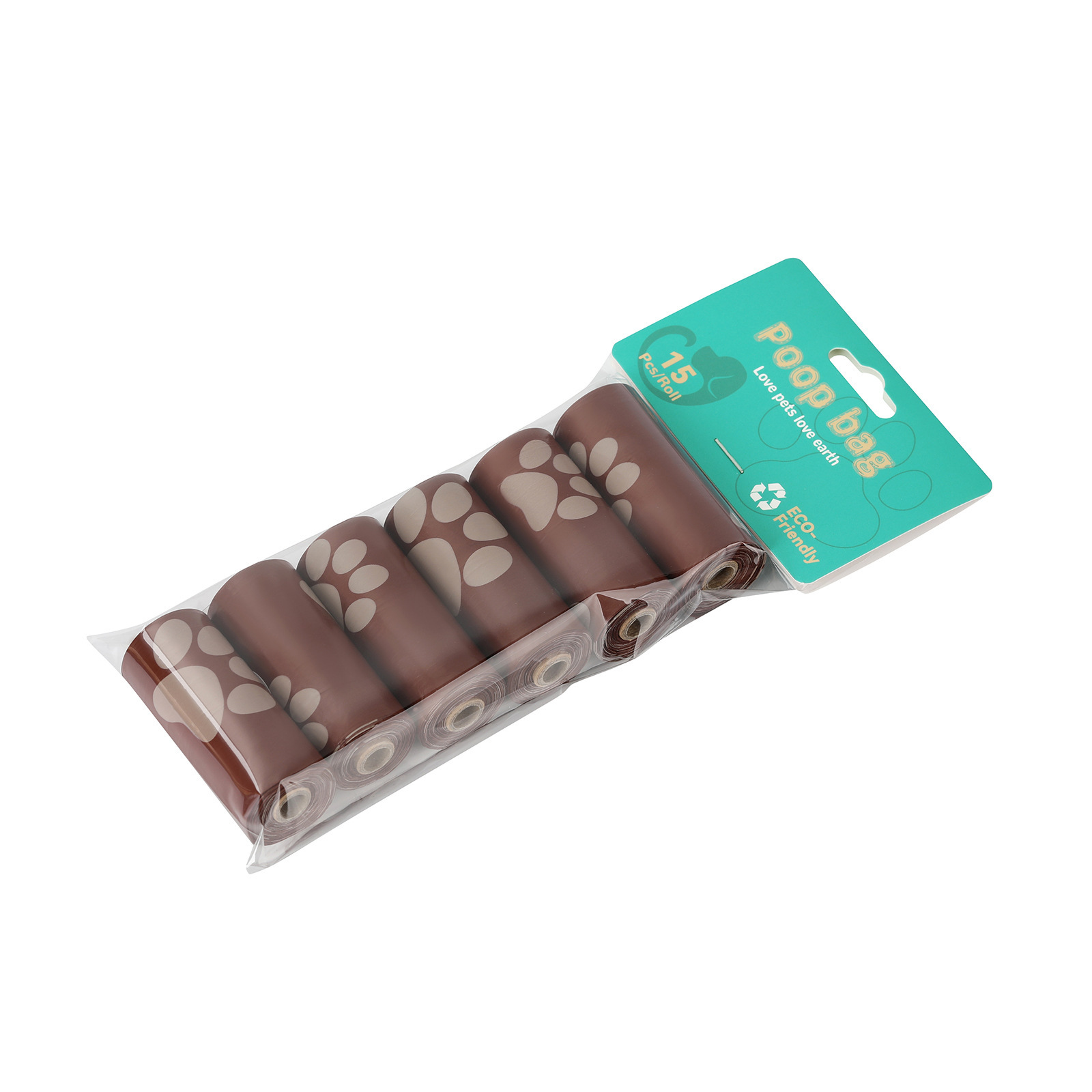 Caja de 6 rollos con sabor a café.