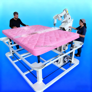 Automatic Vacuum Overlock for <b>Mattress</b> <b>Spring</b> Binding Flanging Beading Industrial Stitching - Product Image 5