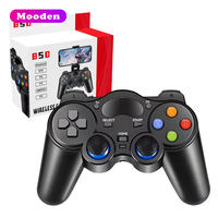 Control Inalámbrico para Juegos Mooden B50 con Soporte, 2.4G, Vibración, Retro
