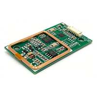 Módulo Lector de Tarjetas RFID/ICID de Doble Frecuencia (13.56MHz/125kHz) 7941D con Puertos UART y Wiegand, Placa de Desarrollo DC 5V, Nuevo