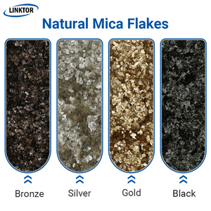 Cung cấp trực tiếp từ nhà máy: Mica dạng vảy 10-20 mesh, nhiều màu sắc, dùng trang trí - Product Image 3