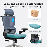 Vente en gros directe d'usine de confortables chaises de bureau pivotantes d'ordinateur en treillis meubles de bureau chaises de bureau