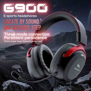 <span class=keywords><strong>Casque</strong></span> E-sports Tri-mode Smailwolf G900 305g Son Surround 7.1 2000mAh 360 °   Prise de son omnidirectionnelle et réduction du <span class=keywords><strong>bruit</strong></span> - Product Image 2
