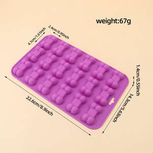 Moldes de Silicona Antiadherentes Resistentes al Calor Reutilizables de 18 Cavidades para Hacer Caramelos, Chocolate, Gelatina y Cubitos de Hielo, Diseño de Tiranosaurio <span class=keywords><strong>Rex</strong></span> - Product Image 5