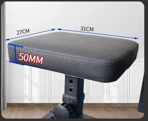 Cheongar Home Gym Bancs réglables Système <span class=keywords><strong>de</strong></span> <span class=keywords><strong>poulie</strong></span> d'entraînement des triceps Lat Pulldown Avant-bras Système <span class=keywords><strong>de</strong></span> <span class=keywords><strong>poulie</strong></span> <span class=keywords><strong>de</strong></span> câble d'entraînement Squat - Product Image 5